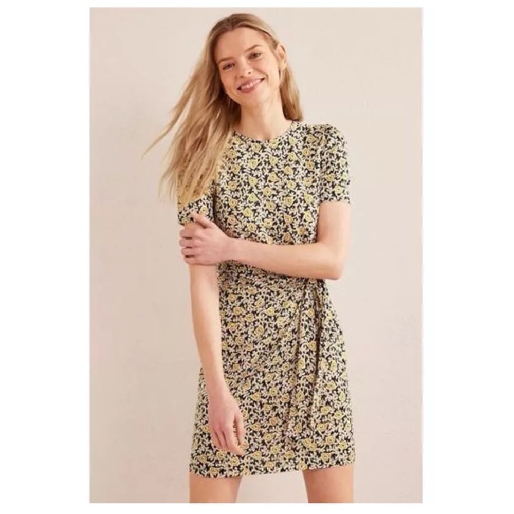 BODEN NWT Knot Front Jersey Dress Size US 16-18L